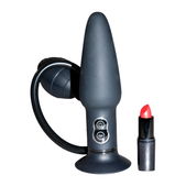 You2Toys True Black Vibrating Anal Plug
