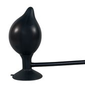 You2Toys True Black Opblaasbare Anaalplug