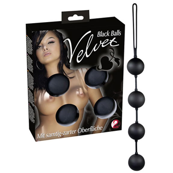 You2Toys zwarte Love Balletjes met 4 ballen