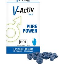 HOT HOT V-Activ Pure Power Voor Mannen - 20 stuks