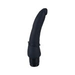 Siliconen zwarte anaal vibrator