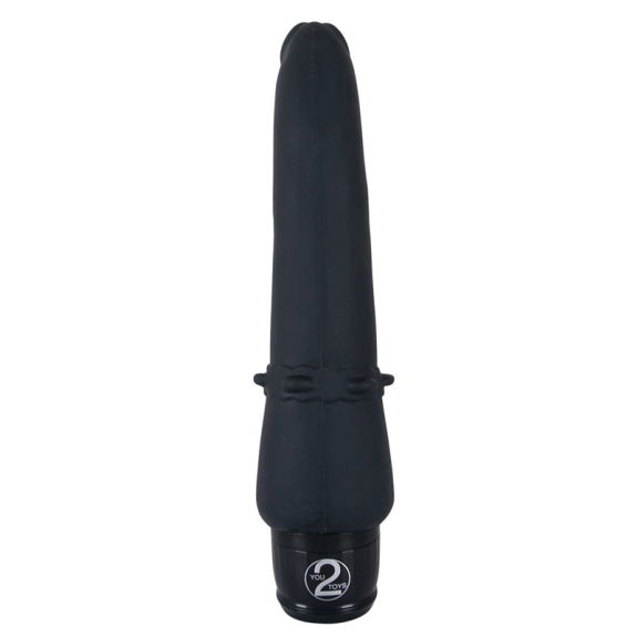 You2Toys Siliconen zwarte anaal vibrator