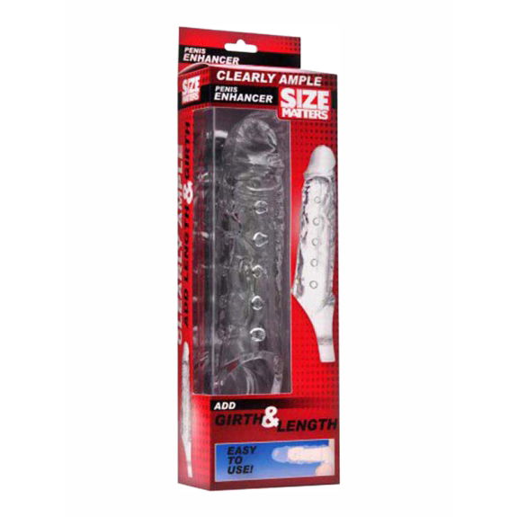 Size Matters Clearly Ample Penisverlengende Sleeve