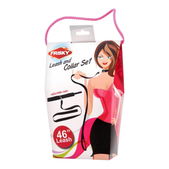 Frisky Riem en Halsband set - Zwart