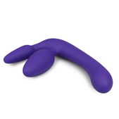 You2Toys Drie Dubbele Voorbind Dildo - Paars