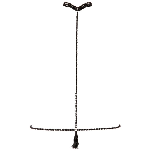 Cottelli Collection Halsband met ketting - Zwart