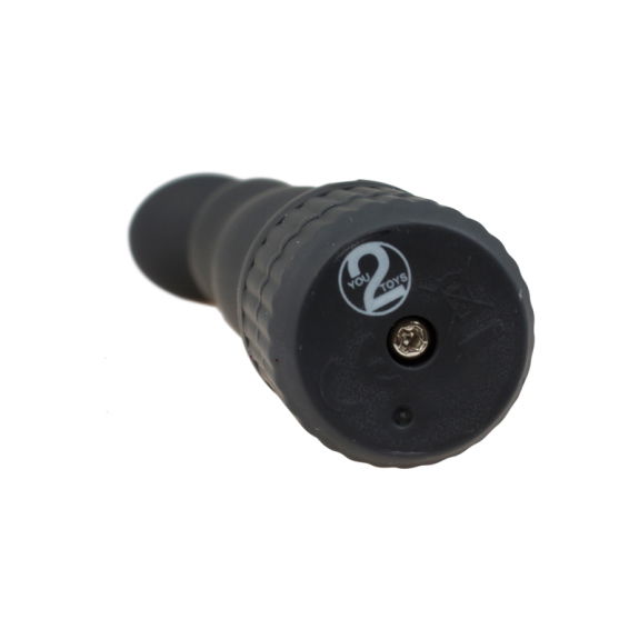 You2Toys Golvende zwarte anaal vibrator