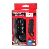 Size Matters Sheath Sensations stimulerende penissleeve