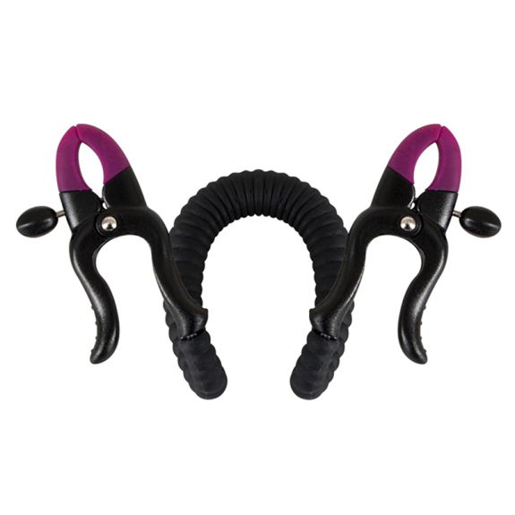 You2Toys Schaamlippenspreider - Zwart/Paars