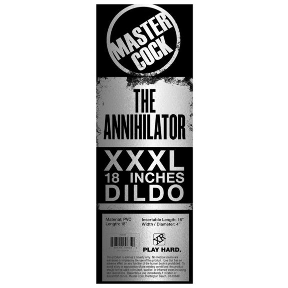 Master Series The Annihilator XXXL Dildo