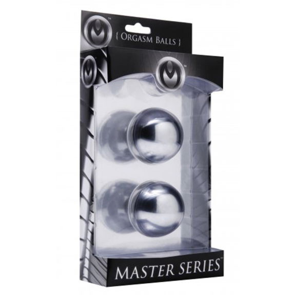 Master Series Titanica Extreme Stalen Vagina Balletjes