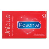 Pasante Pasante Unique Latex-vrije condooms 3 stuks