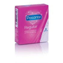 Pasante Pasante Regular condoms 3 stuks