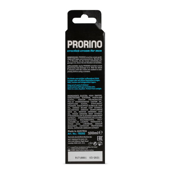 Ero by Hot Erectie Crème - 100 ml