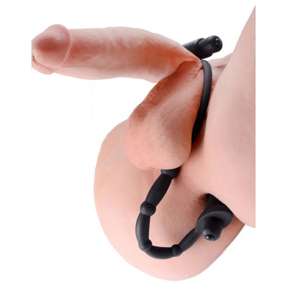Master Series Viaticus Cockring Met Buttplug