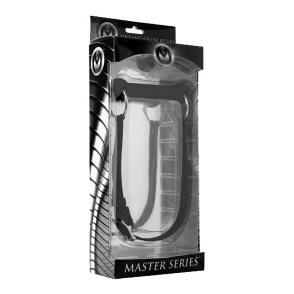 Master Series Mr. Ed Lockable SILICONE Horse Bit Gag