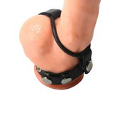 Strict Leather Rubberen dubbele cockring