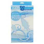 CleanStream Opblaasbare anaalplug met klysma