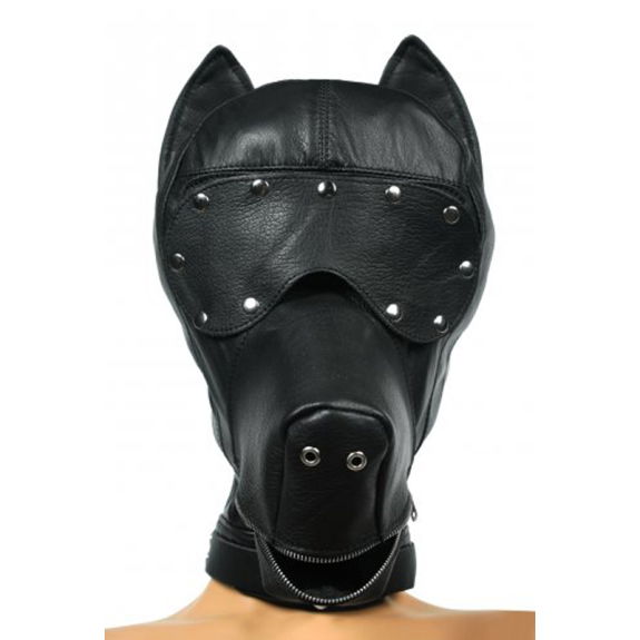 Strict Leather Speelse hondenkop kap