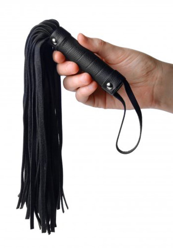 Pleather Pleasure Mini Flogger - afbeelding 2
