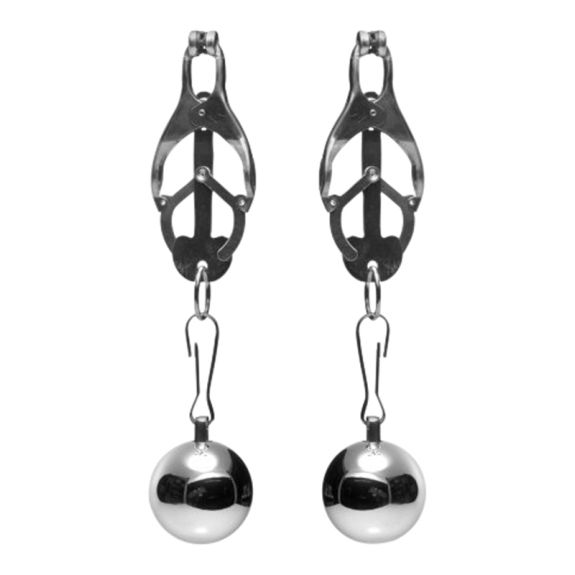 Master Series Deviant Monarch Tepelklemmen Met Gewichtje