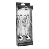 Master Series Deviant Monarch Tepelklemmen Met Gewichtje