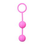 Vaginale Balletjes Verticale Ribbels - Roze