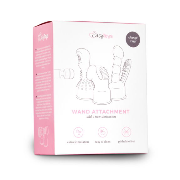 EasyToys Wand Collection – Opzetstuk Met Masturbator