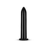All Black Dildo 20 cm - Zwart