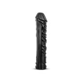 All Black Realistische XXL Dildo - 33 cm