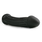 All Black XXL Dildo 31.5 cm - Zwart