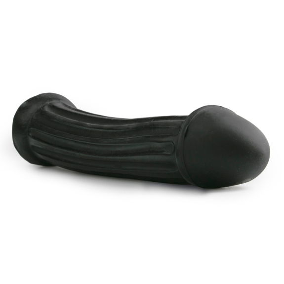All Black XXL Dildo 31.5 cm - Zwart
