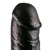 All Black Realistische Dildo 29 cm - Zwart