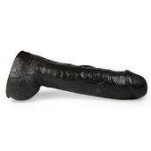 All Black Realistische Dildo 29 cm - Zwart