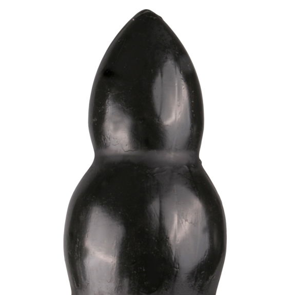 All Black Dildo 23 cm - Zwart