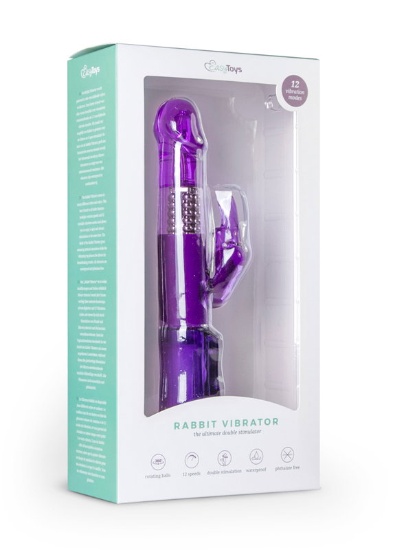 Rabbit Vibrator - Paars - afbeelding 2