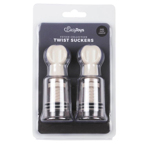 Easytoys Fetish Collection Tepelzuigers 2 Stuks - Klein