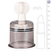 Easytoys Fetish Collection Tepelzuigers 2 Stuks - Groot