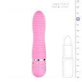 Easytoys Mini Vibrator Geribbeld