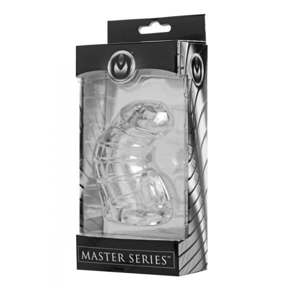 Master Series Flexibele Kuisheidskooi - Transparant