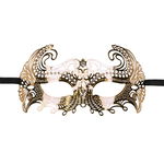 Easytoys Metalen Venetiaans Masker - Goudkleurig Easytoys Metalen Venetiaans Masker - Goudkleurig