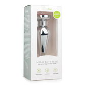 Easytoys Anal Collection Zilverkleurige metalen buttplug