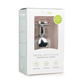Easytoys Anal Collection Zilverkleurige metalen buttplug