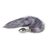 Easytoys Fetish Collection Medium zilverkleurige buttplu