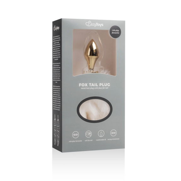 Easytoys Fetish Collection Kleine goudkleurige buttplug 