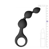 Siliconen anale kralen dildo