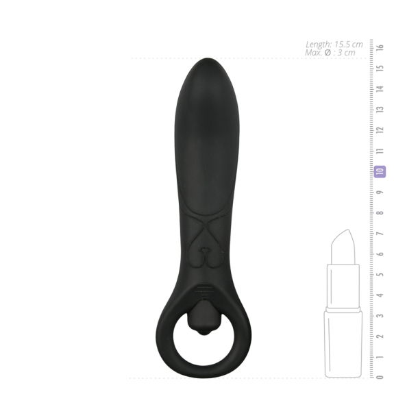 Easytoys Anal Collection Anale vibrator - zwart