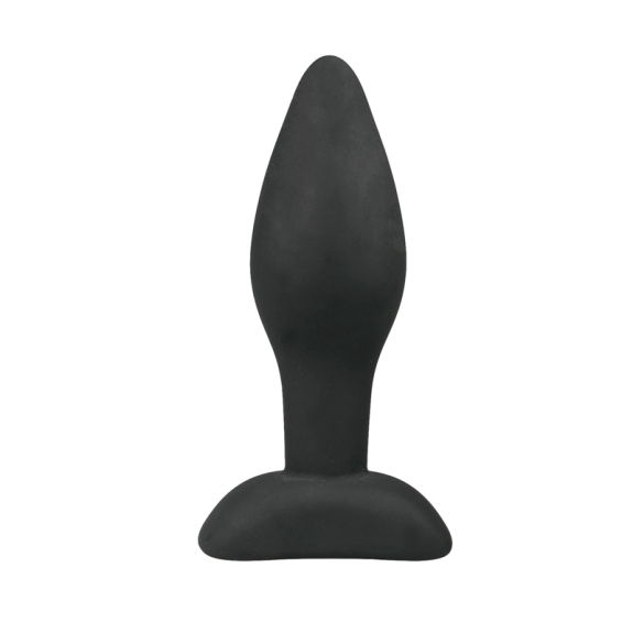 Easytoys Anal Collection Kleine zwarte siliconen buttplu