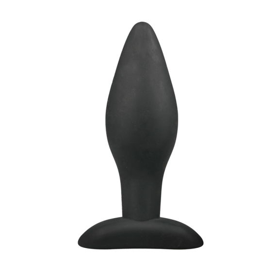 Easytoys Anal Collection Medium Zwarte Siliconen Buttplu