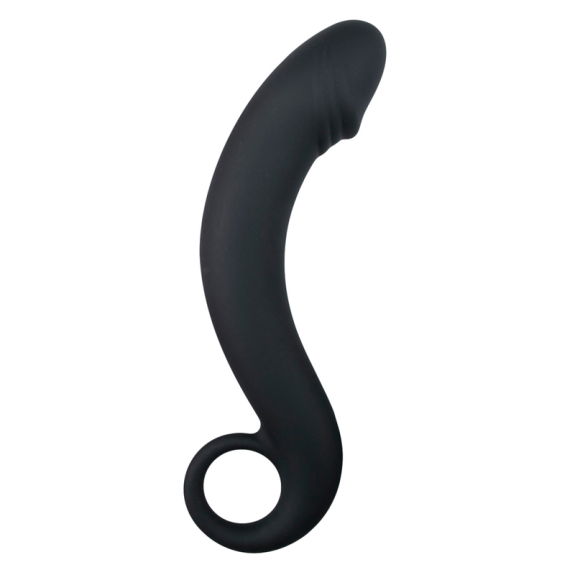 Easytoys Anal Collection Zwarte siliconen prostaat dildo